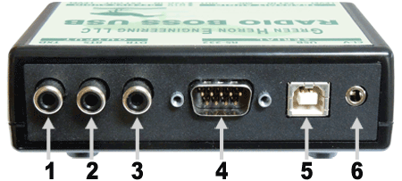 Radio Boss back controls - Green Heron Engineering