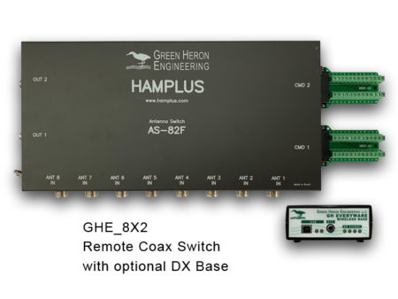 8X2 Remote Coax Switch GHE/HAMPLUS